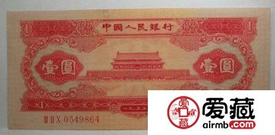 1953年1元的市场行情