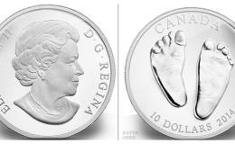 加拿大发行“宝贝，欢迎你来到这个世界”纪念银币
