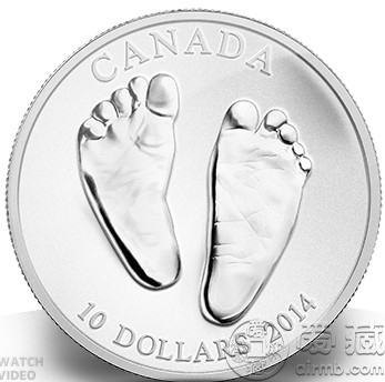加拿大发行“宝贝，欢迎你来到这个世界”纪念银币