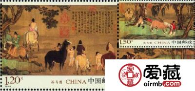名画题材邮票价格见涨