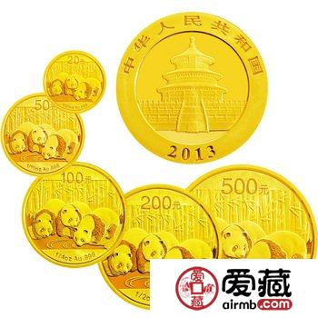 2013熊猫金币价格和图片