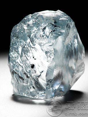 罕见蓝钻石现身南非