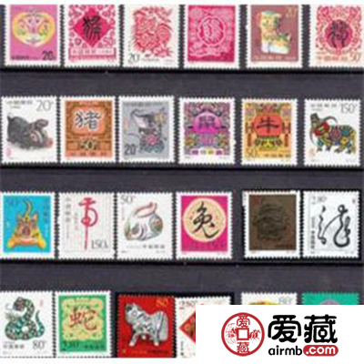 第二轮生肖邮票价格图片