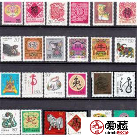第二轮生肖邮票价格图片