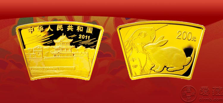 兔年金银纪念币图片欣赏
