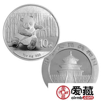 熊猫纪念币最新价格与图片欣赏