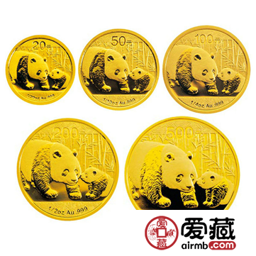 熊猫金银币价格及图片