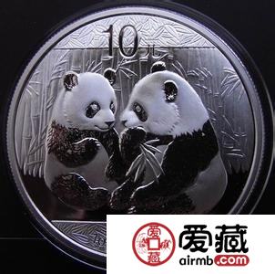 熊猫银币图片及价格