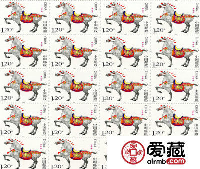 马年生肖邮票价格及图片