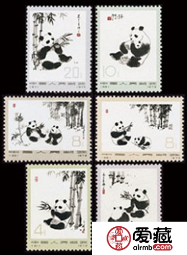熊猫邮票价格与图片