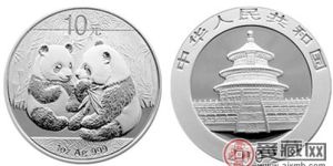 2009年1盎司熊猫银币图片和价格