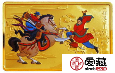 2010年水浒传二组5盎司彩金币图片及价格