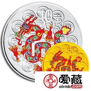 2012生肖金銀紀念幣最新價格行情及圖片
