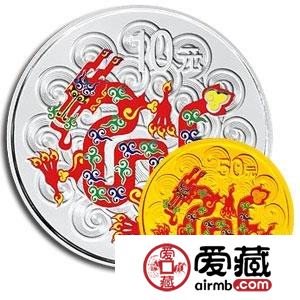 2012生肖金银纪念币最新价格行情及图片