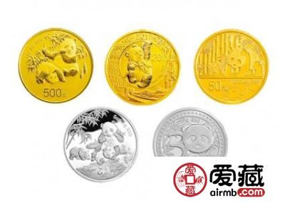 2013版熊猫金银纪念币价格
