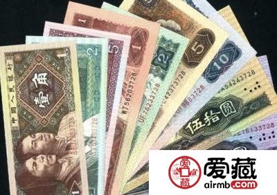 第四套人民币四连体小全套收藏价值