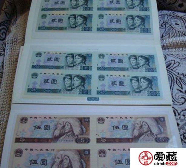连体钞大全价格图片介绍
