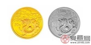 龙年生肖金银纪念币价格图片行情探究