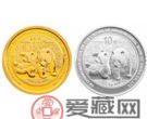 農行熊貓加字金銀紀念幣最新價格圖片