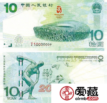 人民币收藏纪念钞及其图片价格详情分析