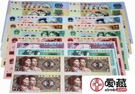 淺談長城連體鈔四連體的市場行情及其收藏價值