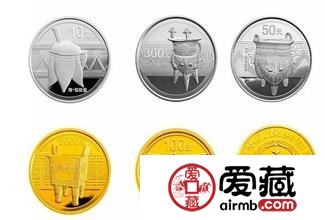 中国青铜金银纪念币