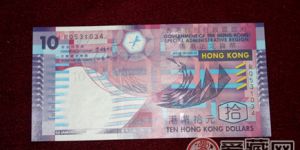 香港纪念钞10元的行情投资分析