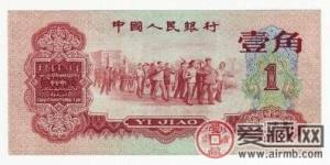 第三套人民幣 1960年棗紅1角收藏分析