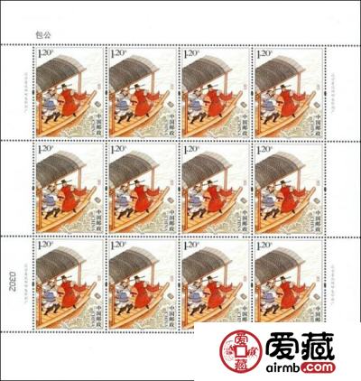 《包公》特种邮票发行，市场行情升幅可观