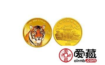 魅力值十足的2010年5盎司彩金虎
