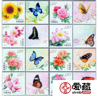花卉个性化邮票，纸上开花的美丽故事