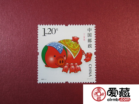 2007-1猪年邮票的收藏价值有保障