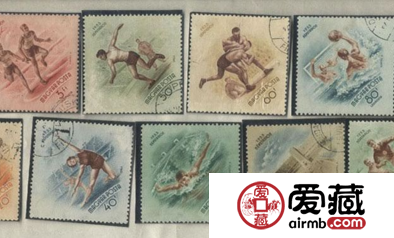 分享关于第一套体育邮票的两种说法
