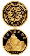 88年龙年生肖5盎司金币收藏价格
