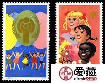 J字邮票 J38 国际儿童年