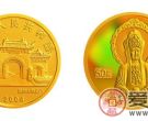 2004年观音贵金属纪念币1/10盎司圆形幻彩金币