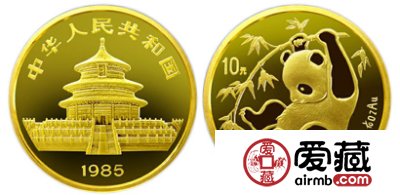 1985年版1/10盎司熊猫金币