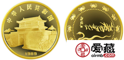 中国已巳(蛇)年生肖金币：12盎司金蛇