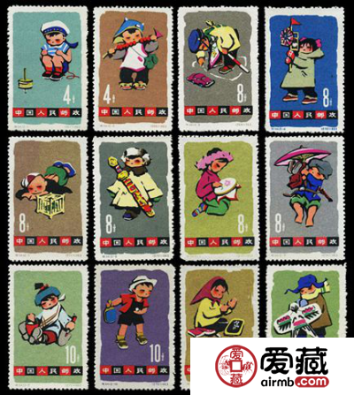 特种邮票 特54 儿童生活