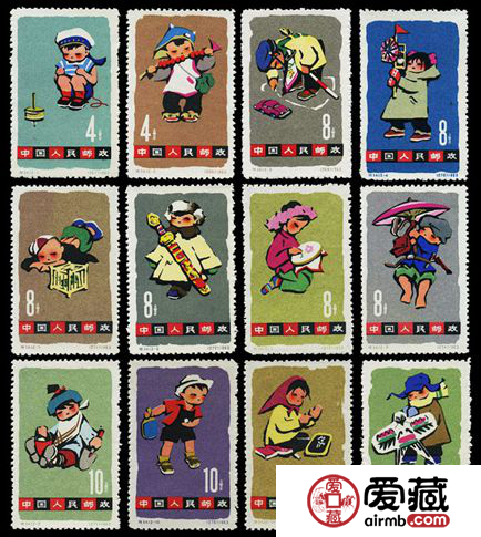 特种邮票 特54 儿童生活