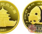 1987年版1盎司熊猫金币