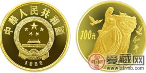 国际和平年金币：和平女神