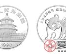 1990版熊猫纪念铂币(1/10盎司)
