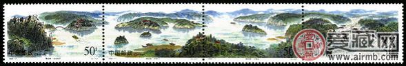 特种邮票 1998-17 《镜泊湖》特种邮票