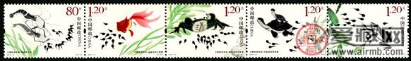 特种邮票2013-13 《小蝌蚪找妈妈》特种邮票