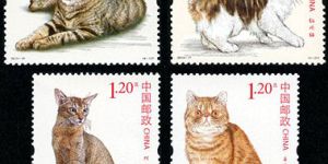 特种邮票2013-17 《猫》特种邮票