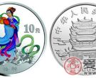 中国民间神话故事彩色金银纪念币(第3组)1盎司 彩色圆形银质纪念