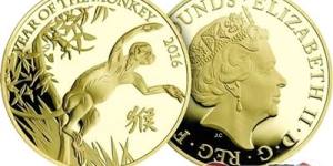 多国关注中国猴年 英国皇家造币厂发行猴年纪念币