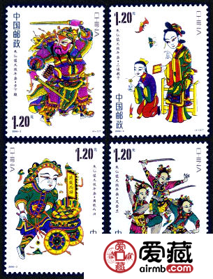 2008-2 《朱仙镇木版年画》特种邮票、小全张
