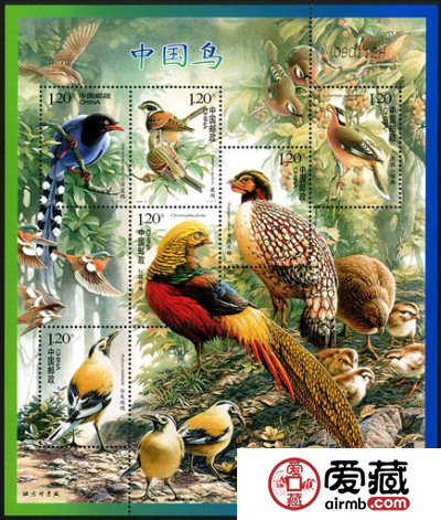 2008-4 《中国鸟》特种邮票